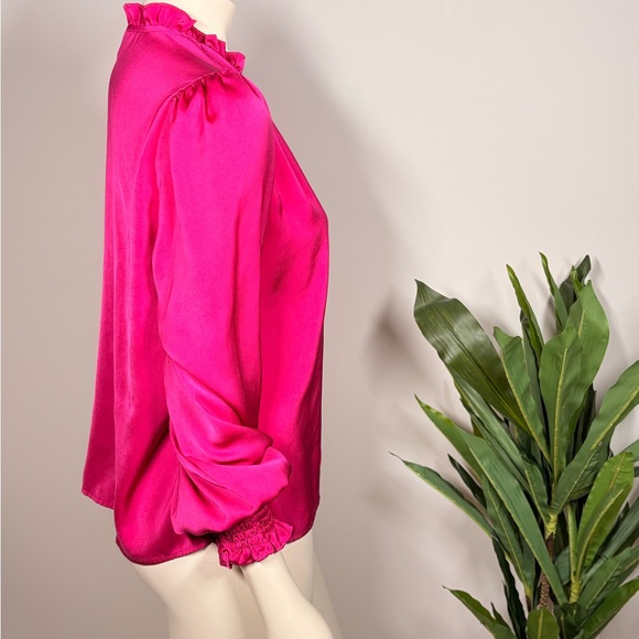 SHEIN Hot Pink Blouse for Women - Picture 4 of 6